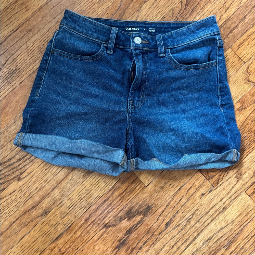 Old Navy Women's Dark Blue Jean Shorts